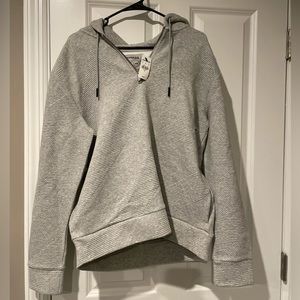 Grey Quarter Zip Sweatshirt